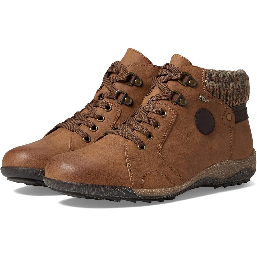 Spring Step Clifton Boots Women's 10.5-11 Brown Round Toe Ankle Bootie ZOGG2362